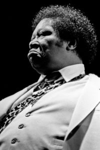 B. B. King in Italy in Lerici