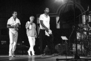 Keith Jarret with Gary Peacock, Jack DeJohnette in Lugano